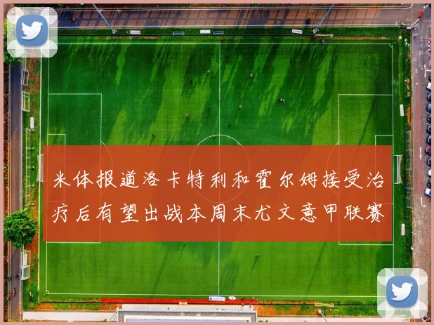 米体报道洛卡特利和霍尔姆接受治疗后有望出战本周末尤文意甲联赛